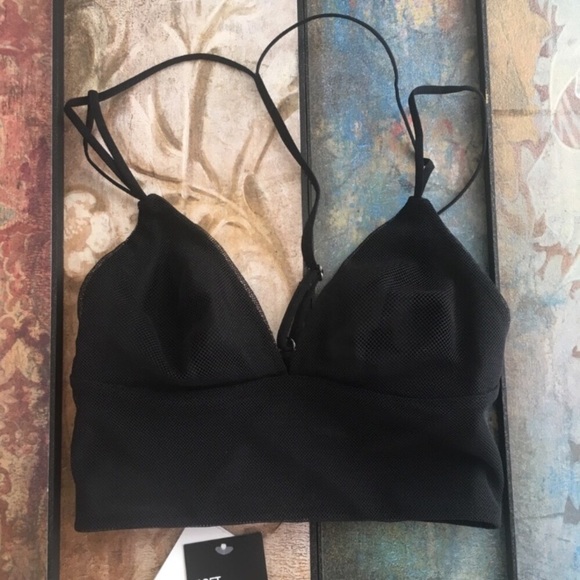 H&M Other - H&M Mesh Soft Cup Bralette Size XSmall